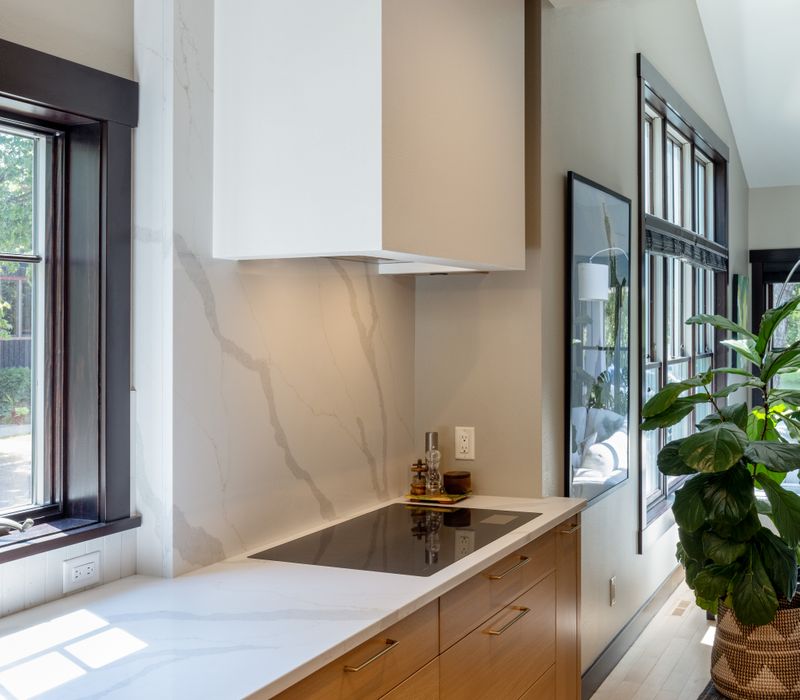 This remodel is a transformation that blends modern luxury with warm, natural craftsmanship, creating a home that’s inviting, elegant, and entirely tailored to the way the family lives.