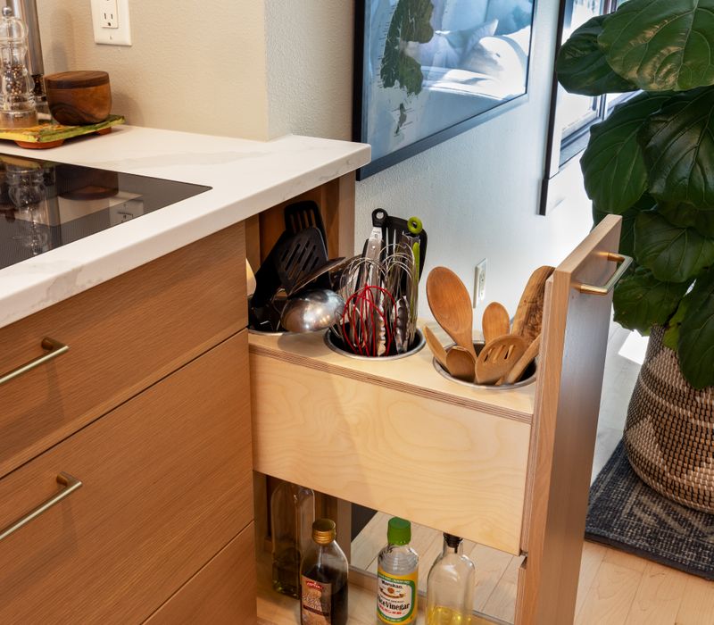 This remodel is a transformation that blends modern luxury with warm, natural craftsmanship, creating a home that’s inviting, elegant, and entirely tailored to the way the family lives.