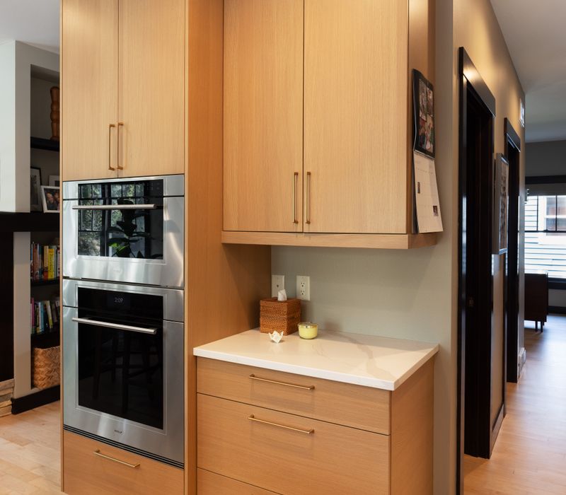 This remodel is a transformation that blends modern luxury with warm, natural craftsmanship, creating a home that’s inviting, elegant, and entirely tailored to the way the family lives.