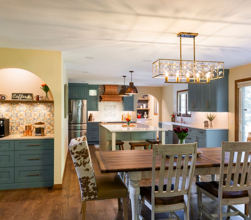 This whole-home reconfiguration celebrates a fresh, farmhouse-eclectic spirit with elevated function at every turn.